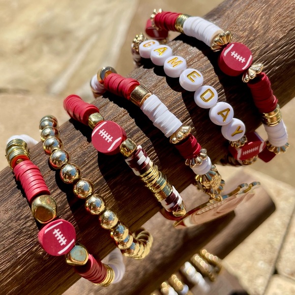 AGGIE Football Friendship Bracelets - Picture 1 of 5